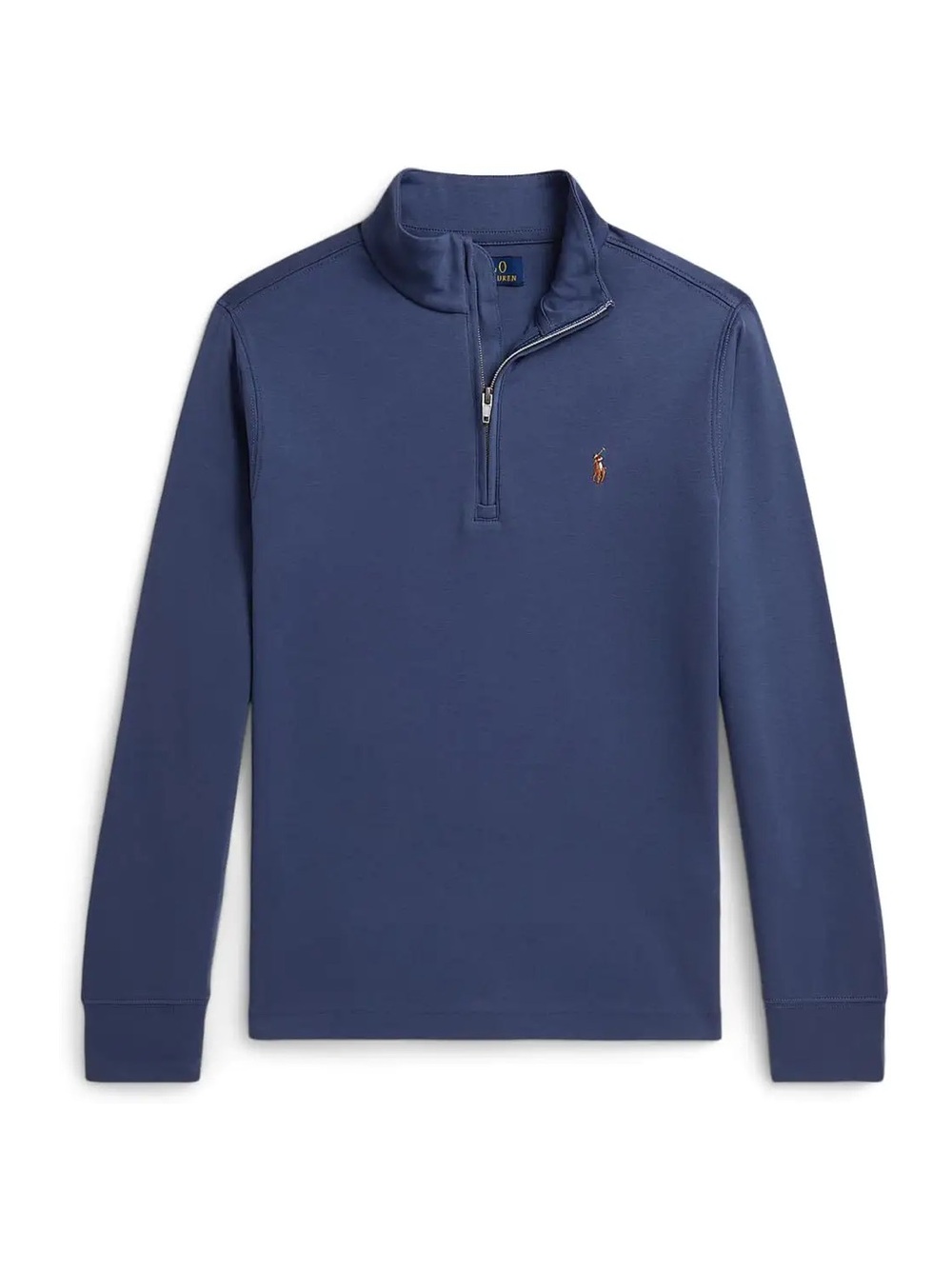 Polo by Ralph Lauren Navy Quarter-Zip Pullover with Gold Pony Size 5